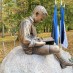 Eesti Vabariigi sünnipäeva eel  Sänna raamatukogus Kalju Lepiku loomingu näitus.